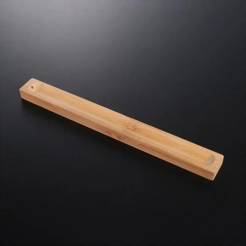 Bamboo Bamboo Board Incense Holder Natural Anti-Ash Flying Incense Ash Catcher Japanese Style Eco-friendly Incense Stick Holder 5