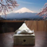 Japanese Style Mount Fuji Porcelain Smoking Backflow Incense Holder Coil Incense Censer Aroma Fragrance Burner Home Decor 1