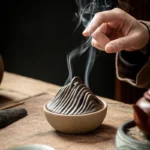 Incense Burner Household Indoor Sandalwood Agilawood Ceramic Aromatherapy Stove Kodo Tea Ceremony Zen Coarse Pottery Ornaments 1
